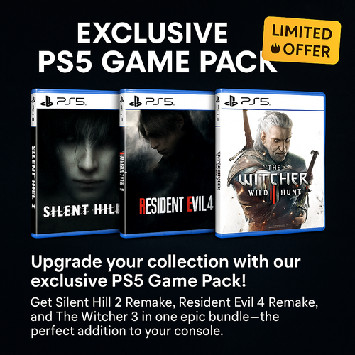 EXCLUSIVE PACK  GAMES