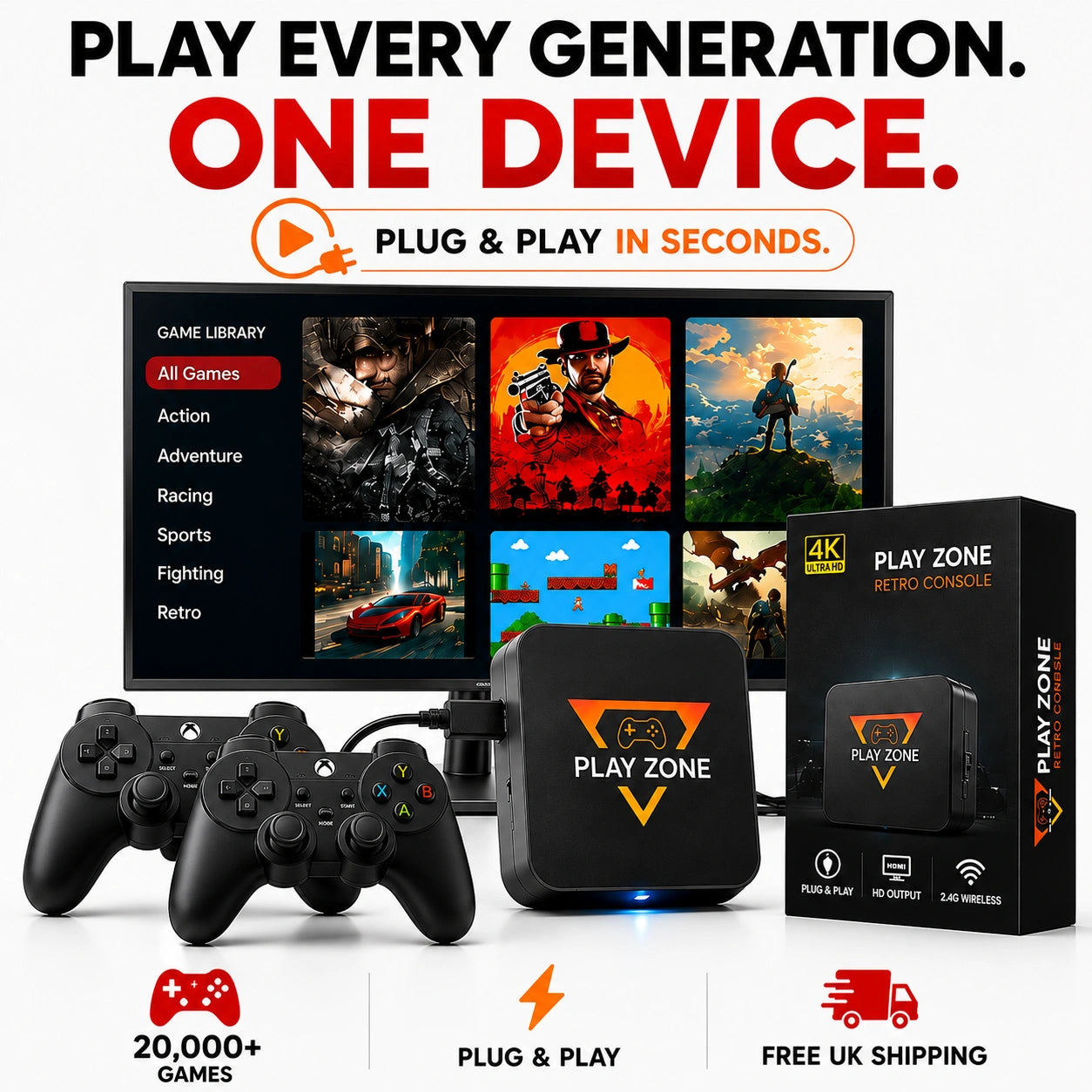 Playzone™ Super Console 1TB