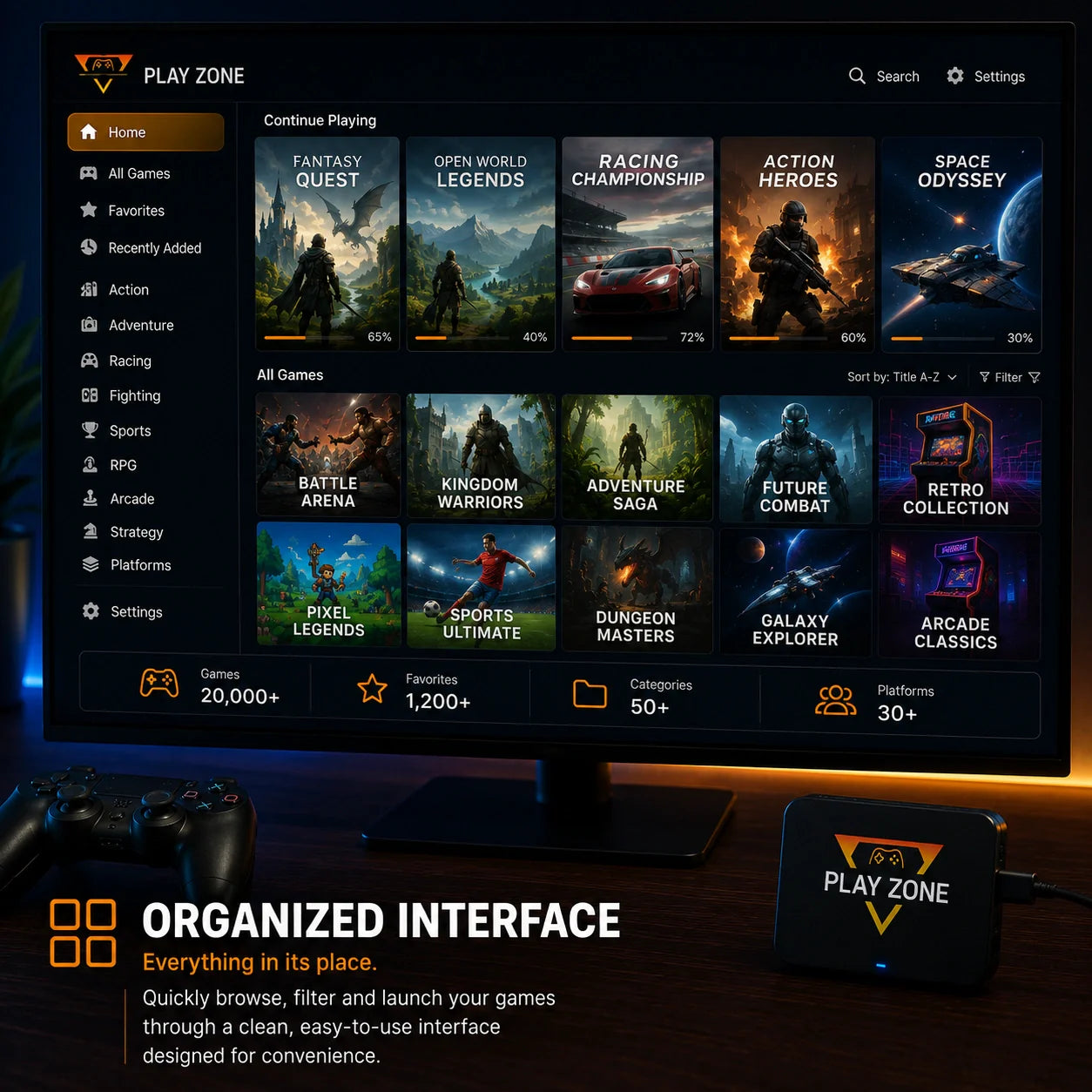 Playzone™ Super Console 1TB.