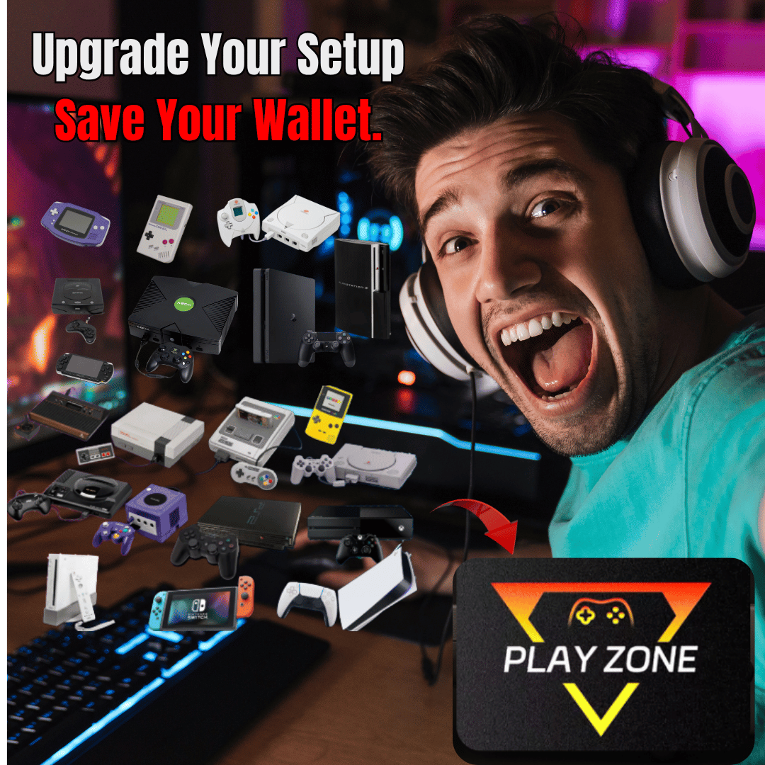 Playzone™ Super Console 1TB — 50,000 Games Ready to Play, All Generations, Plug & Play