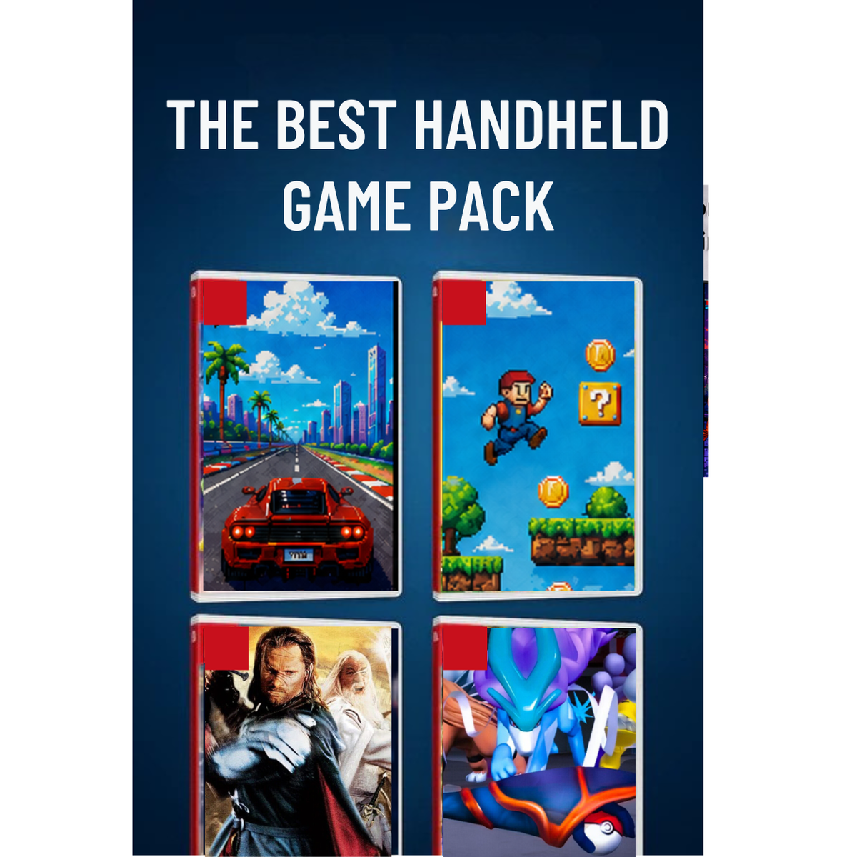 THE BEST HANDHELD GAME PACK