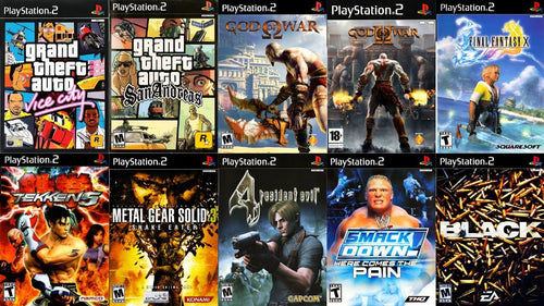 EXKLUSIVES PS2-SPIELE-PAKET
