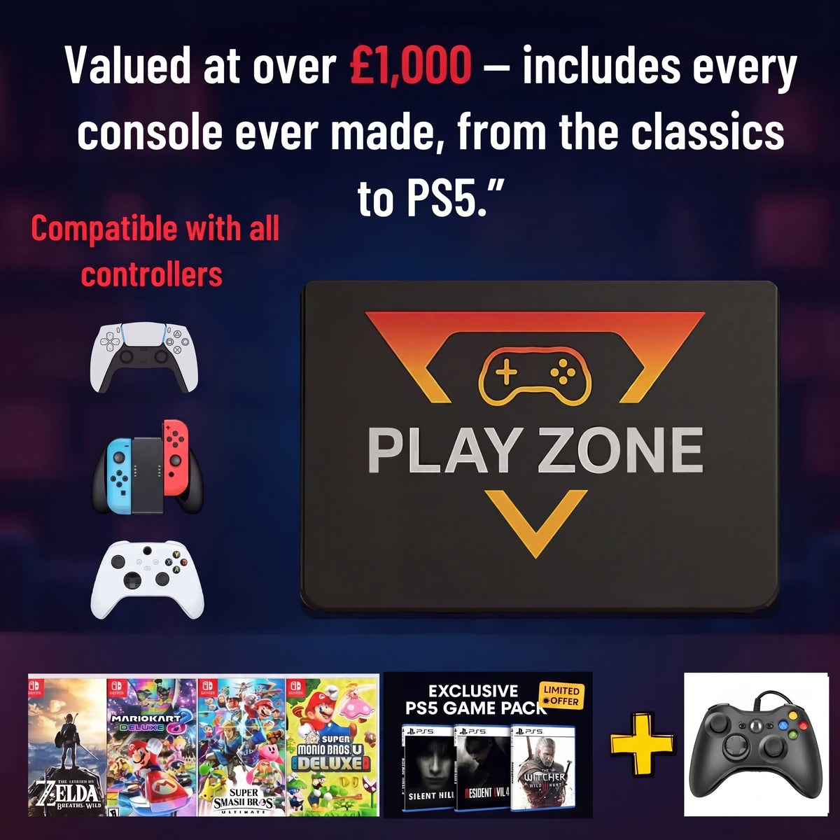 Playzone™ Super Console 1TB.